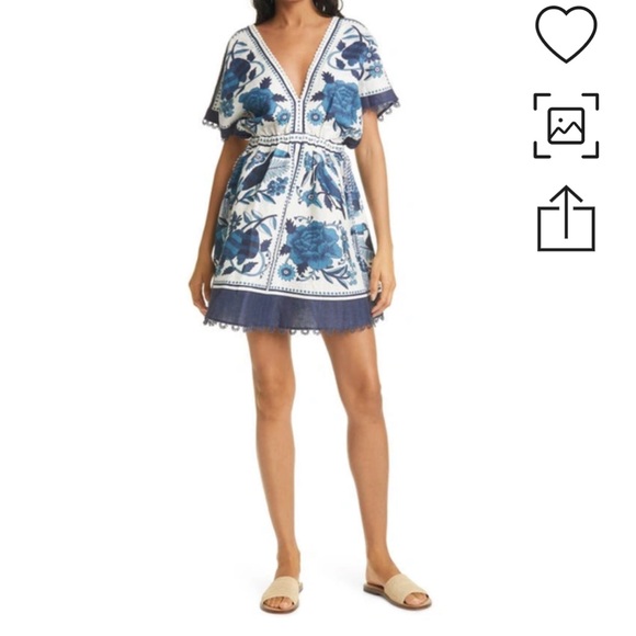 NWT Farm Rio Mini Dress - Picture 2 of 9